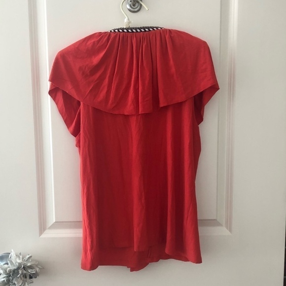 Orange T- Bags Los Angeles Size M Top - Picture 6 of 14